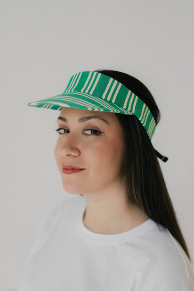 Visera Rayas Verde