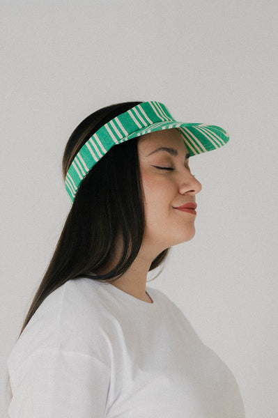 Visera Rayas Verde