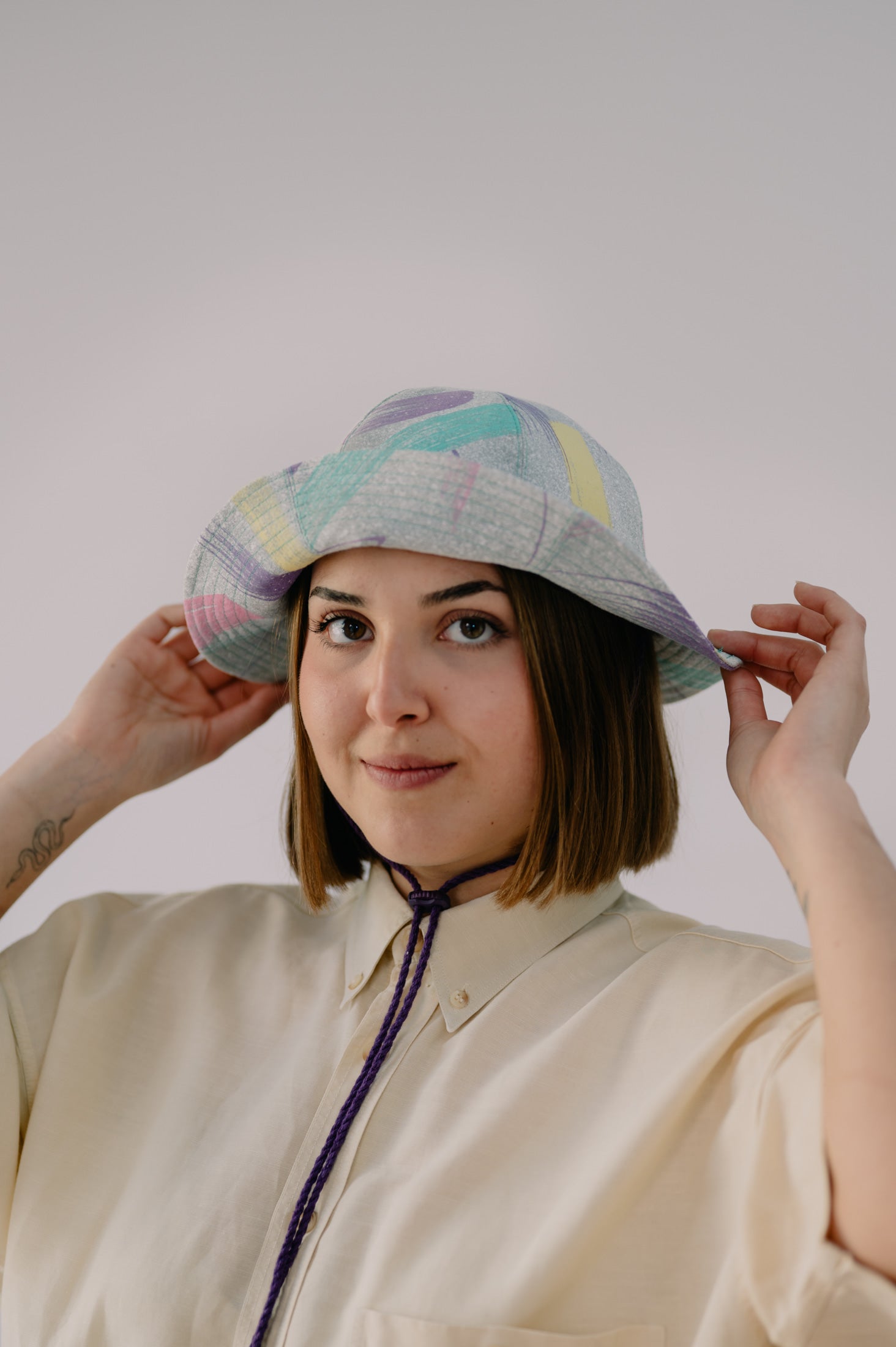 Gorro ala corta Colors Pastel