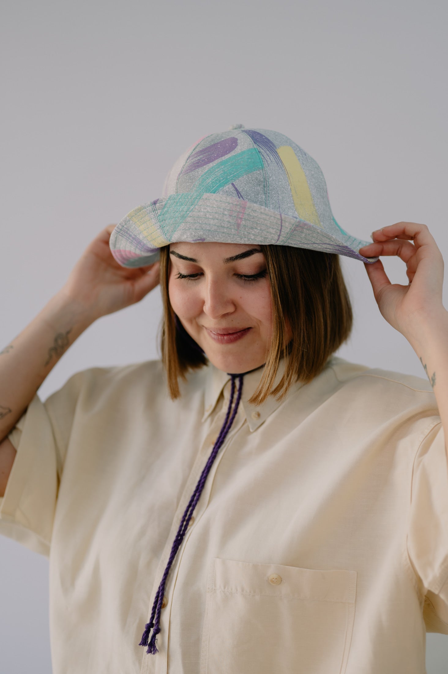Gorro ala corta Colors Pastel