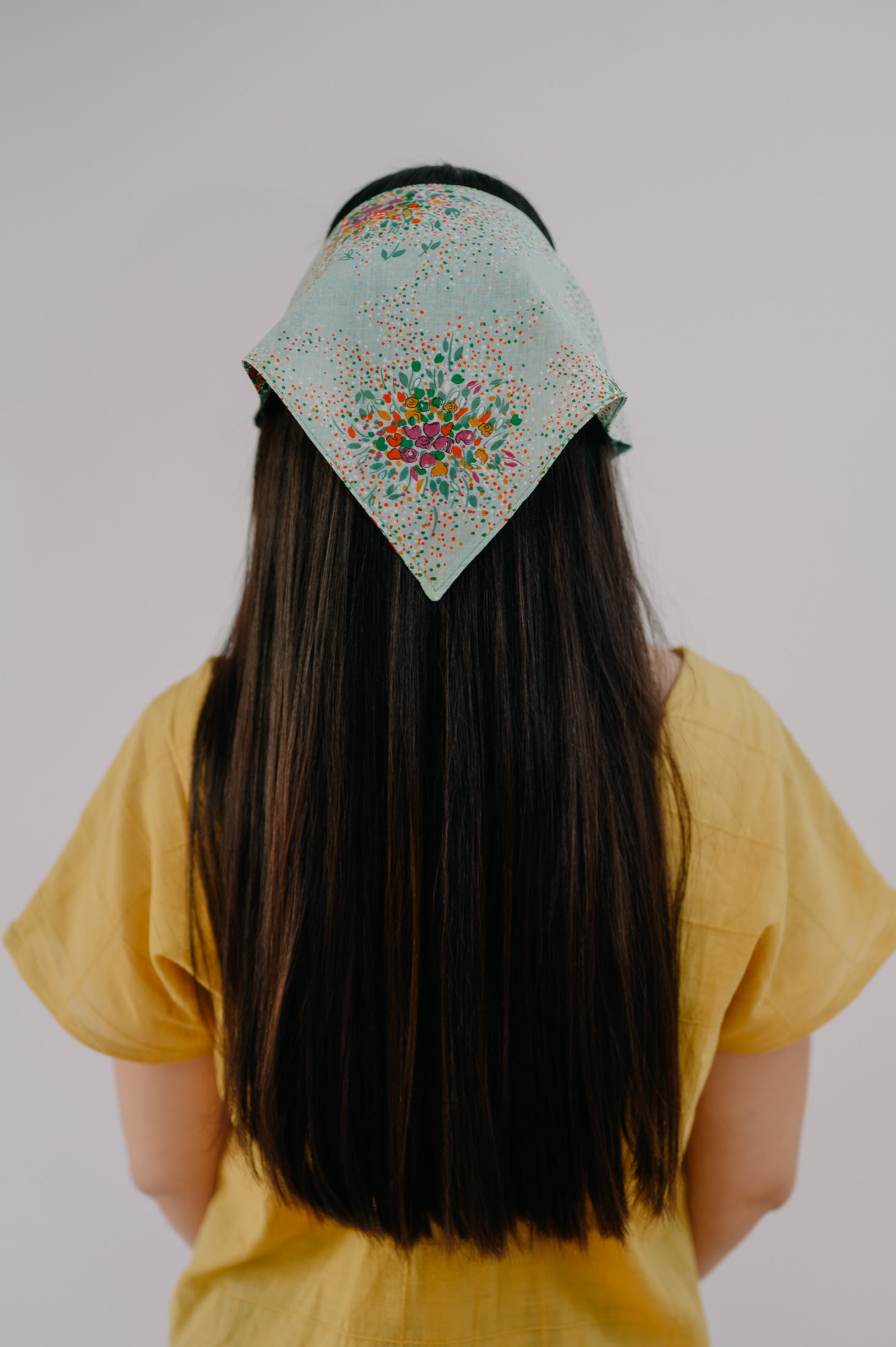 Pañuelo Bandana Flores vintage