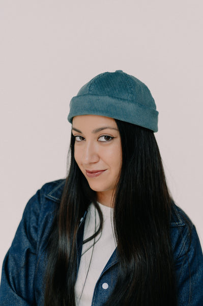 Gorro Docker Pana Turquesa