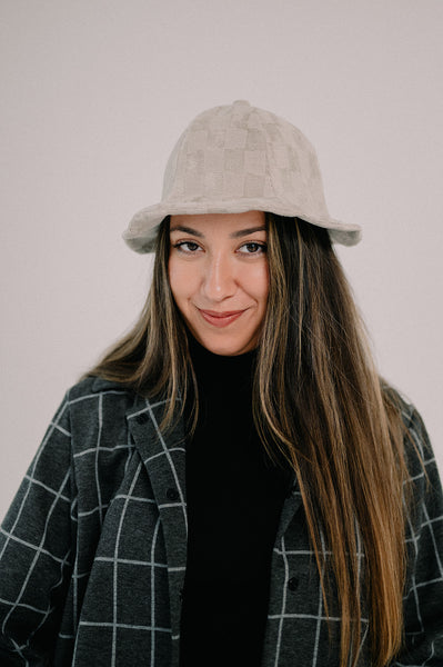 Gorro bucket Blossom Beige