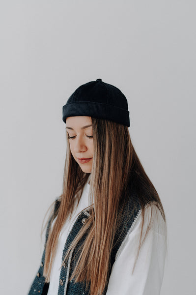 Gorro Docker Pana Azul Marino